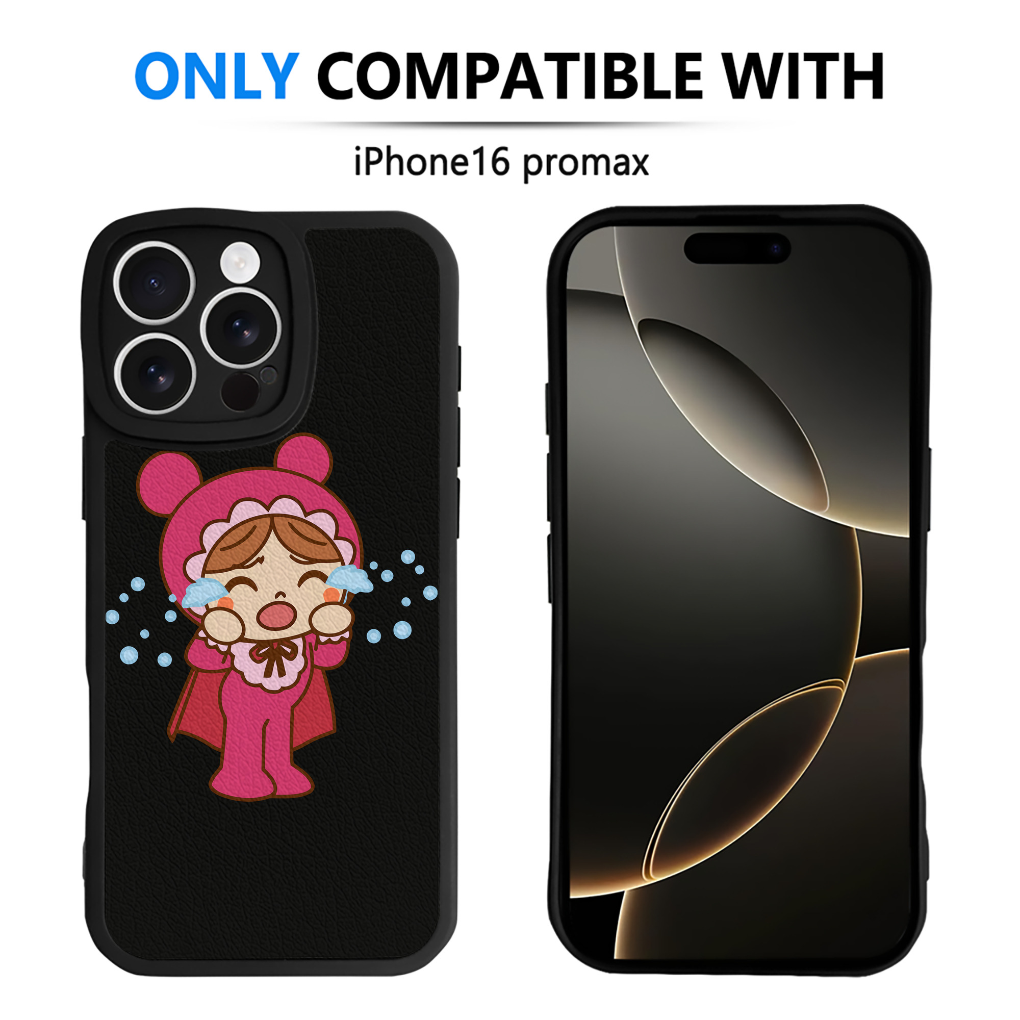 （画像用） アンパンマン Anpanman 【iPhone 16シリーズ対応】シリコンスマホケース（レザー調） 材質：シリコン